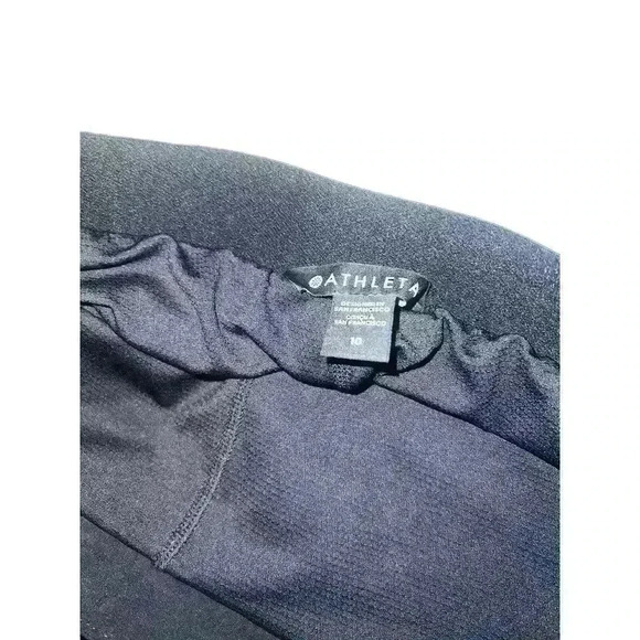 Athleta Soho Skort Featherweight Stretch Skirt Black Womens Size M Tennis Golf - Picture 3 of 7